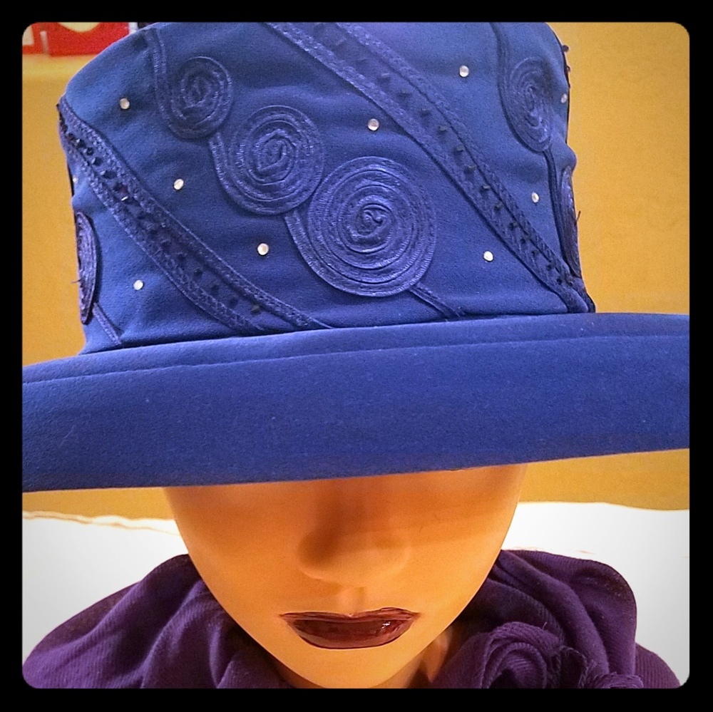 Navy Blue Women's Winter Hat
